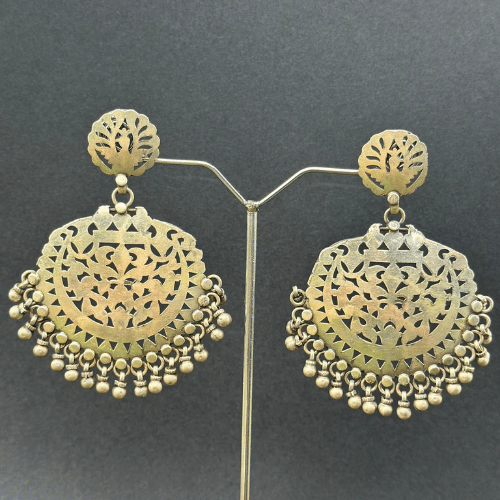 Jaal Silver Bali Jhumka