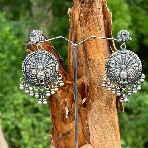 Peacock Jhumki