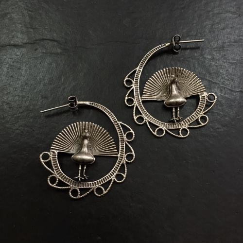 Peacock Earring