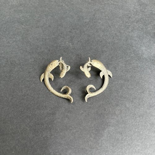 Silver Fish Stud
