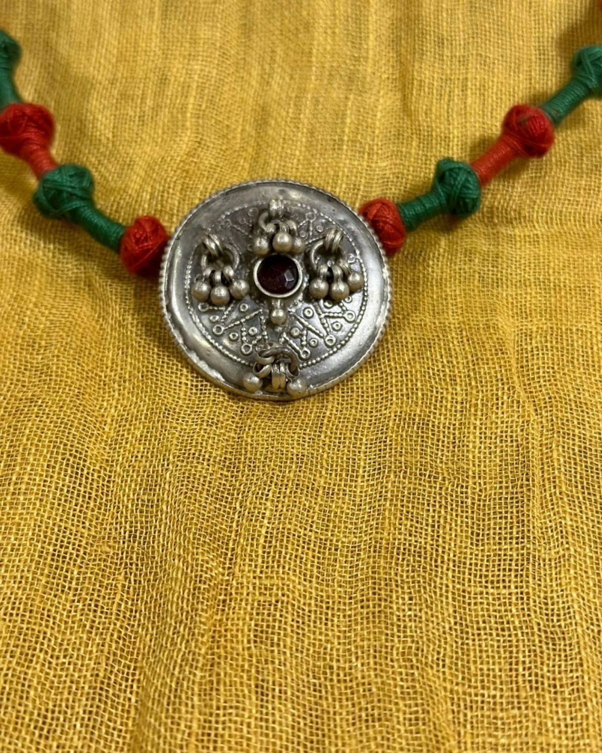 Vintage Rajwada Pendant Necklace