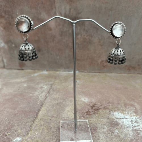 White Mirror Jhumki