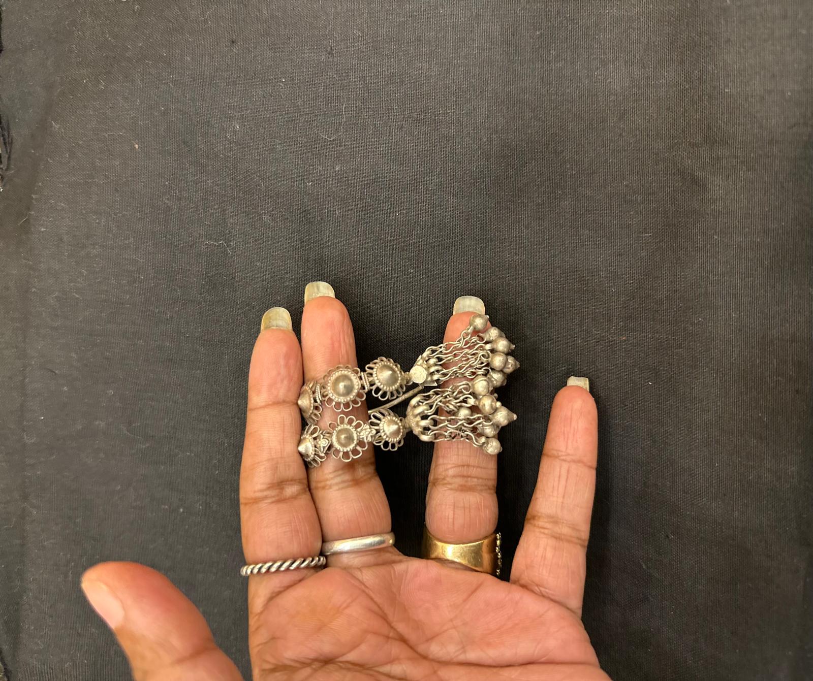 Afghani Vintage Silver Bali