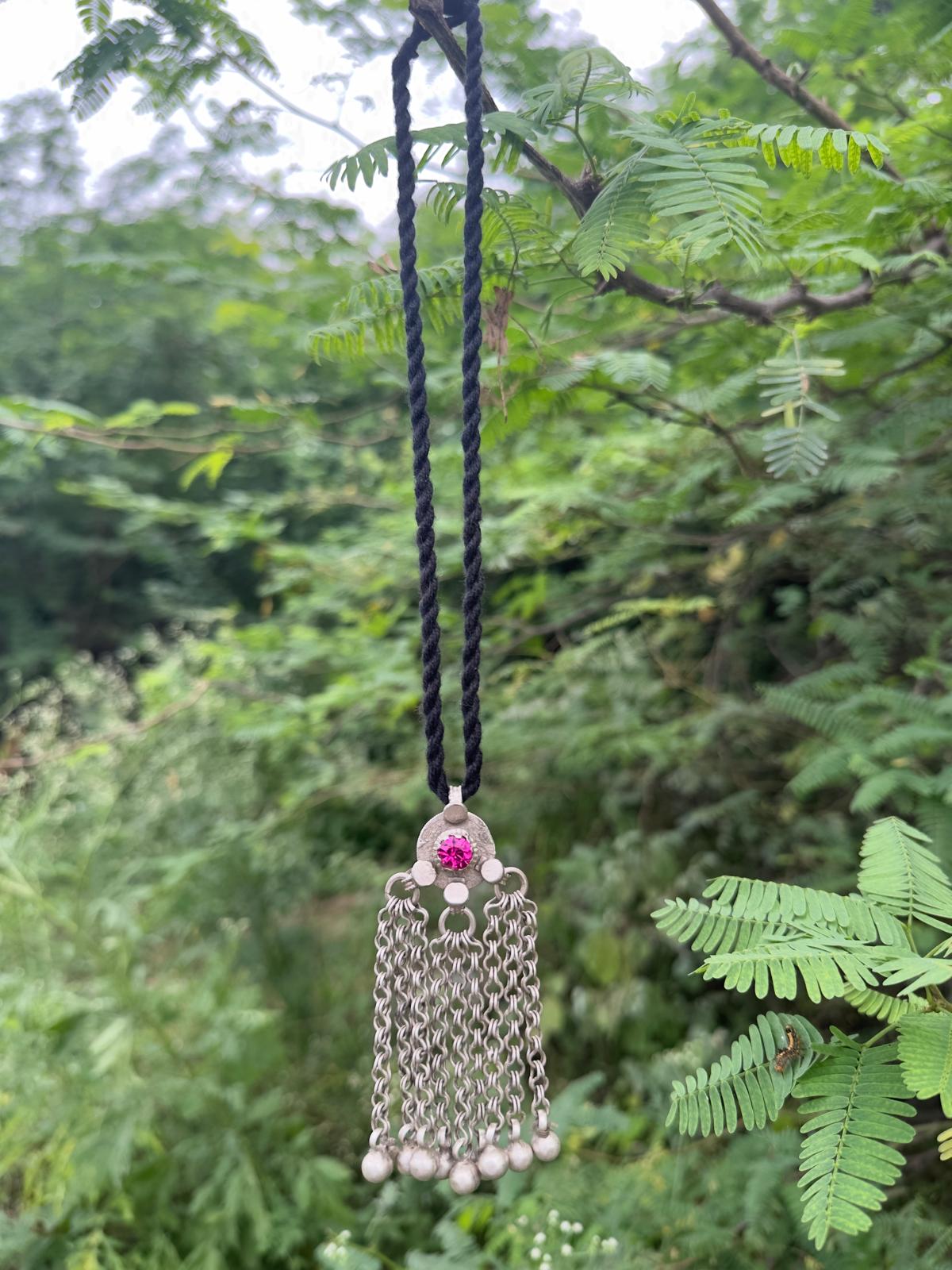 Afghani Silver Neckpiece