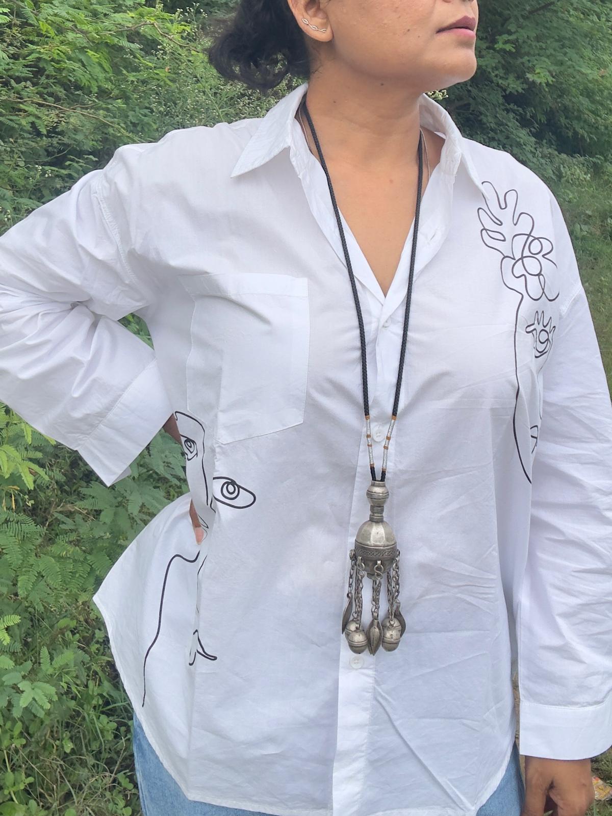 Afghani Vintage Tribe Silver Neckpiece