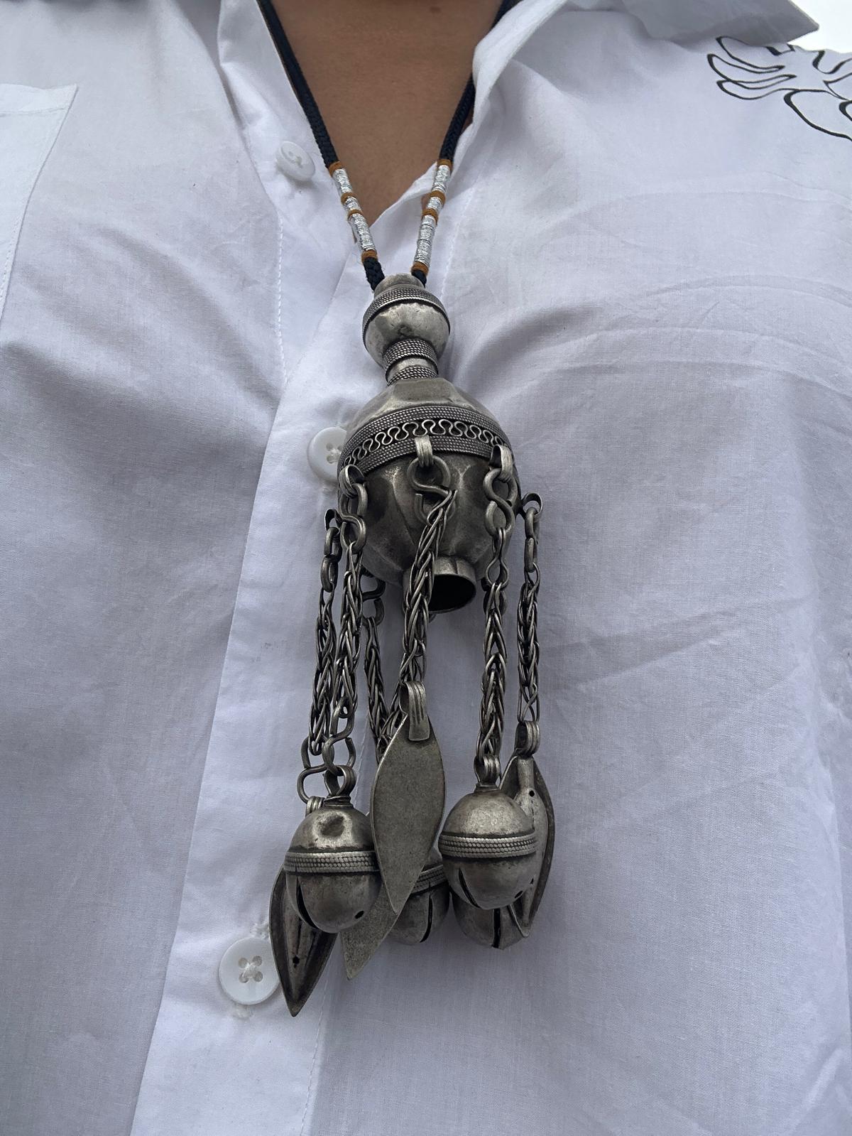 Afghani Vintage Tribe Silver Neckpiece