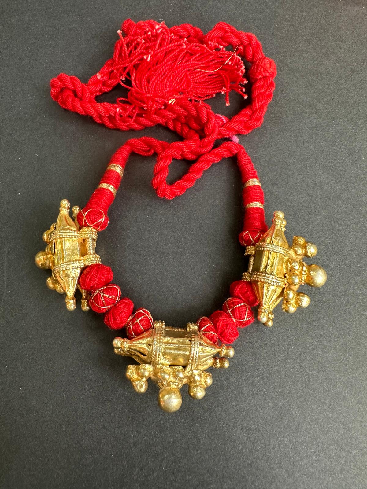 22K Gold polish Silver Tabiz Chokar