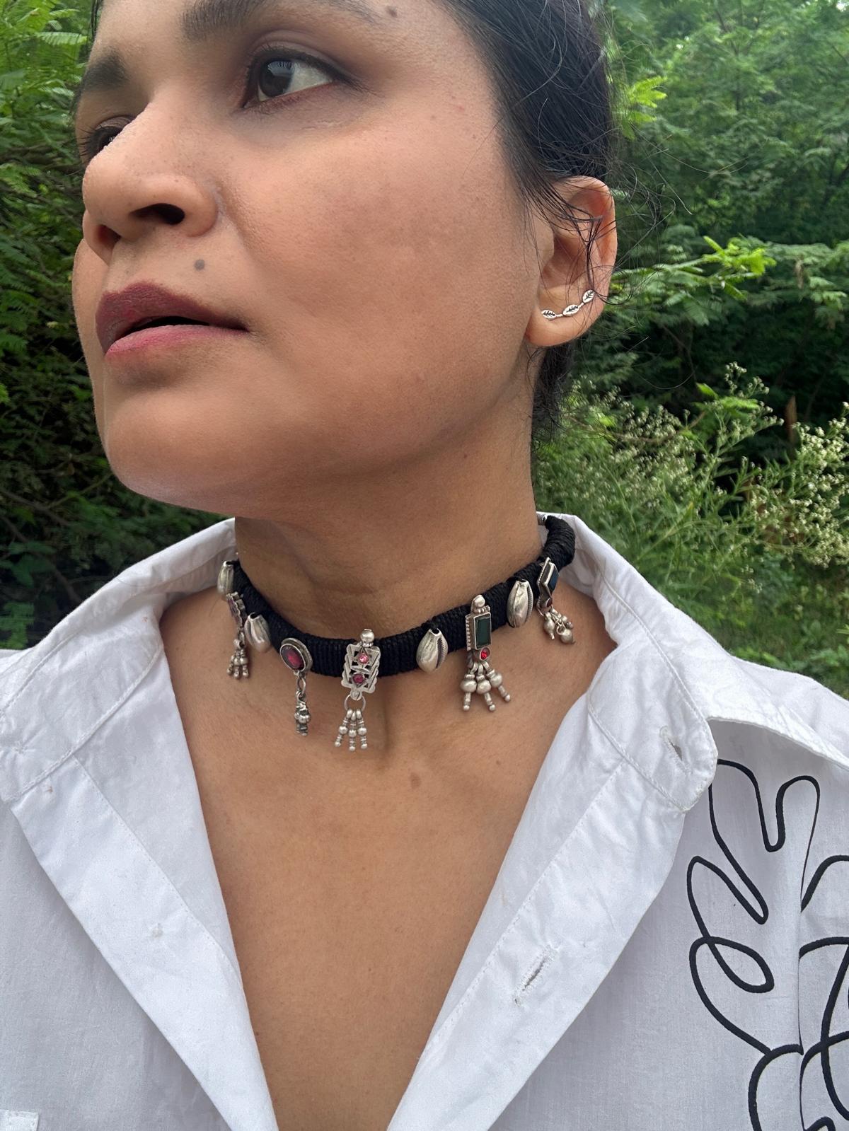 Tribal Vintage Silver Chokar