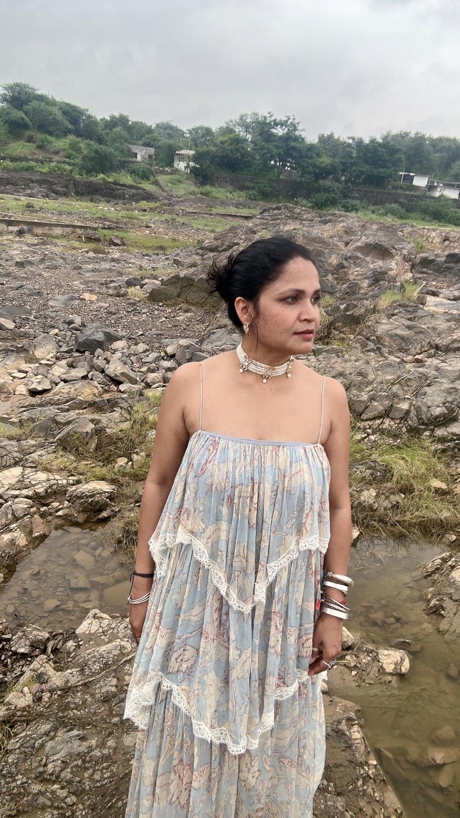 Kundan With Pearl Chokar