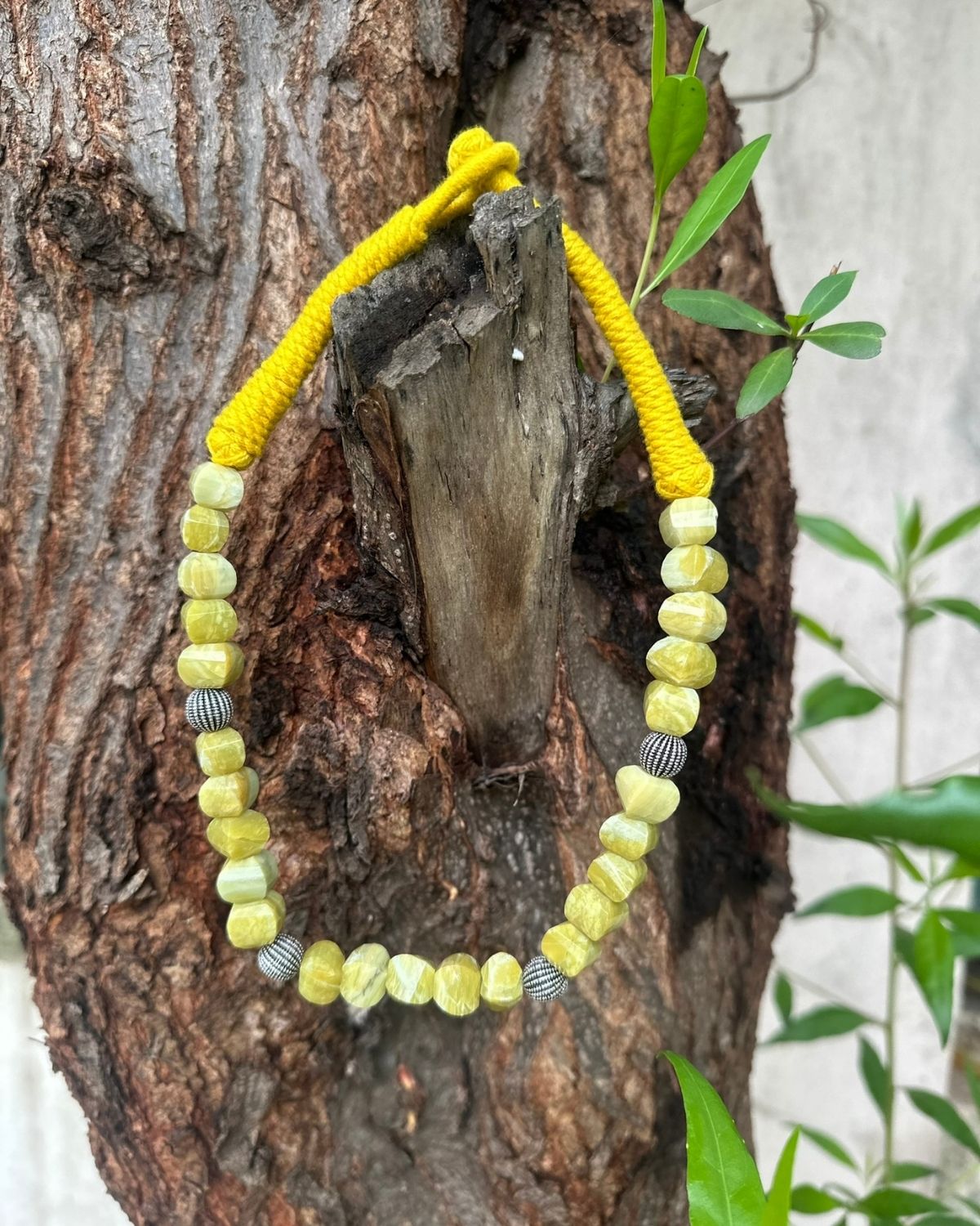 Citrine Silver Necklace