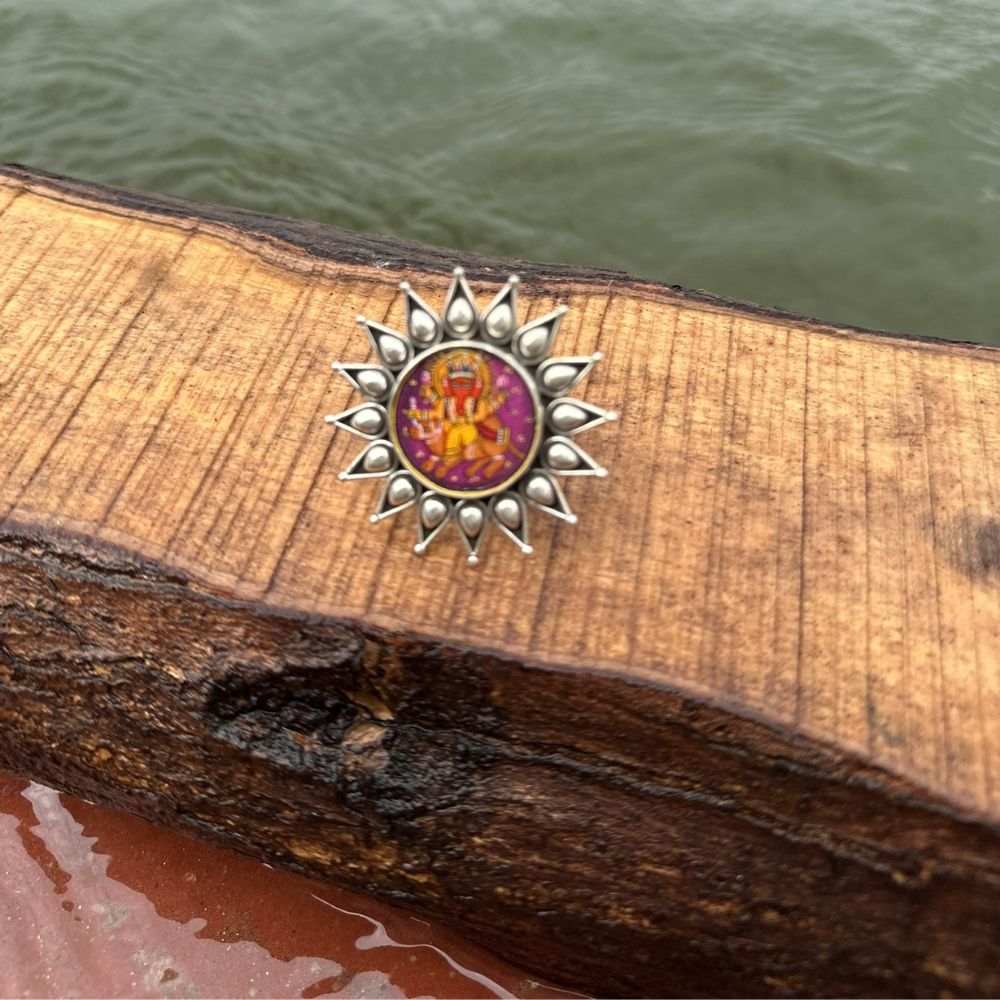 Ganesh Painting Ring