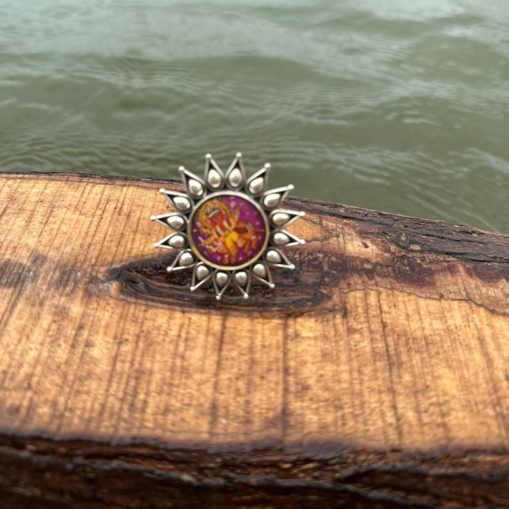 Ganesh Painting Ring