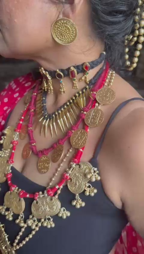 Vintage Tribe 5 Tabiz Set Necklace