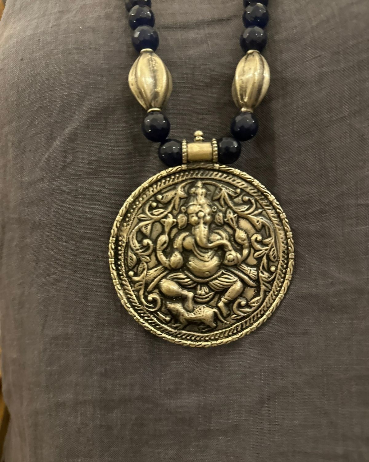 Vintage Ganesh Pendant